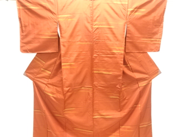 JAPANESE KIMONO / YONEZAWA TSUMUGI / WOVEN STRIPE